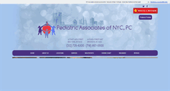Desktop Screenshot of pediatricassociatesnyc.com
